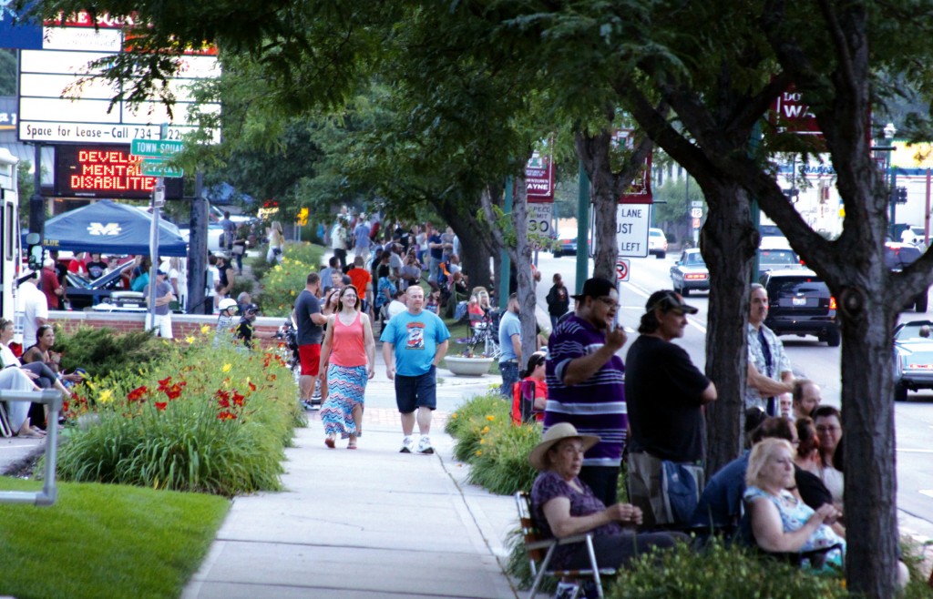 Streets of Downtown Wayne were full of spectators for Cruisin’ US 12.