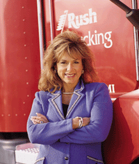 Andra Rush, Chairman and CEO of Rush Trucking. Photo from Rush Trucking website