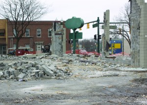 The former Rex’s Restaurant was demolished in January to make room for Wayne’s first McDonald’s.