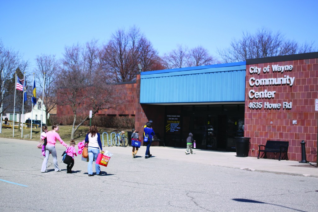 More than 1,000 people visit the Wayne Community Center each week for exercise, swimming, ice skating, community gatherings and classes.  Photo by Natalie Rhaesa