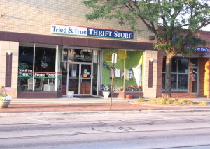 Tried and True Thrift Store offers a variety of deals and bargains from clothes and household items to movies, cds and toys. 