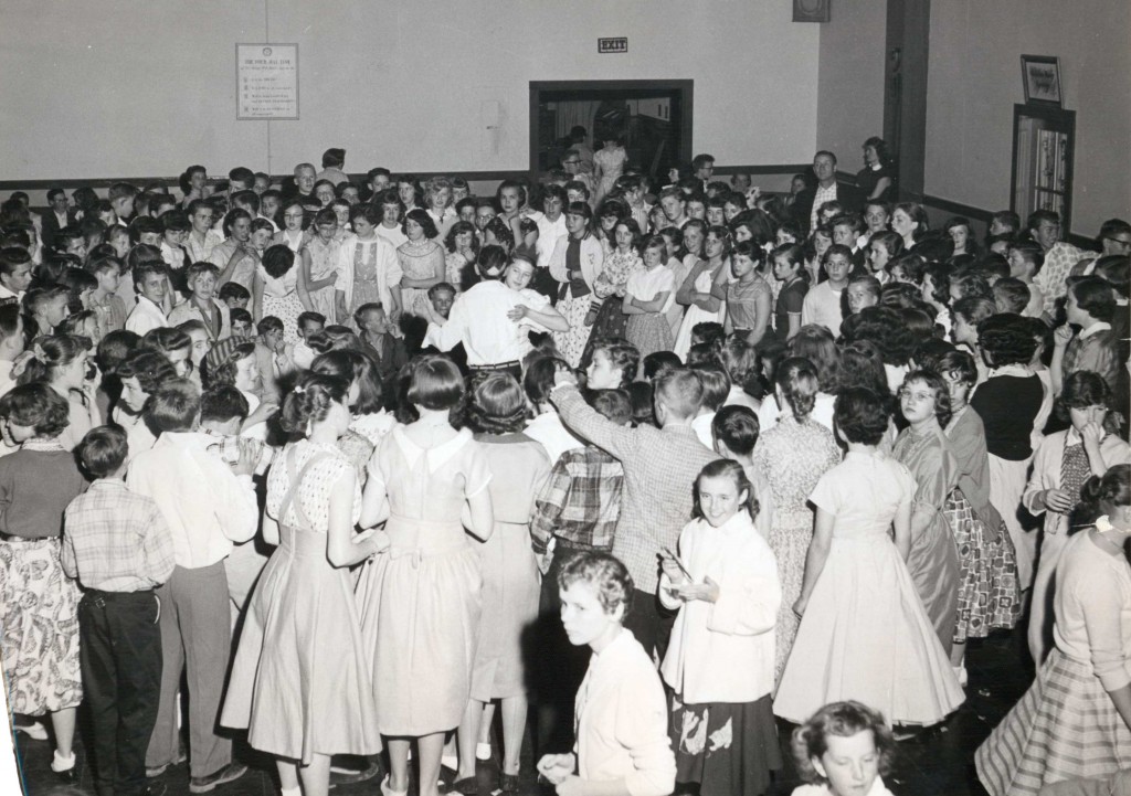 A Friday night dance from  the 1950’s. Photos courtesy of The Wayne Historical Museum  