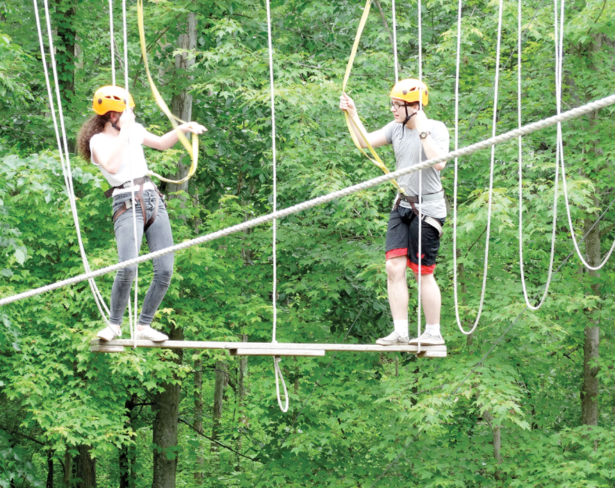 WMHS Upward Bound Ropes course