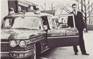 Harold Rediske Jr. use to drive an ambulance for UHT ambulance service.